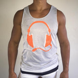 Reversible Tank Navy / Orange / White