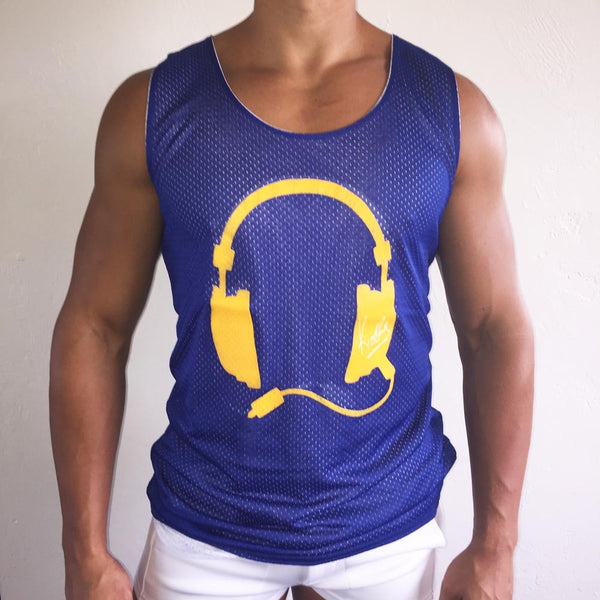 Reversible Tank Blue / Yellow / White